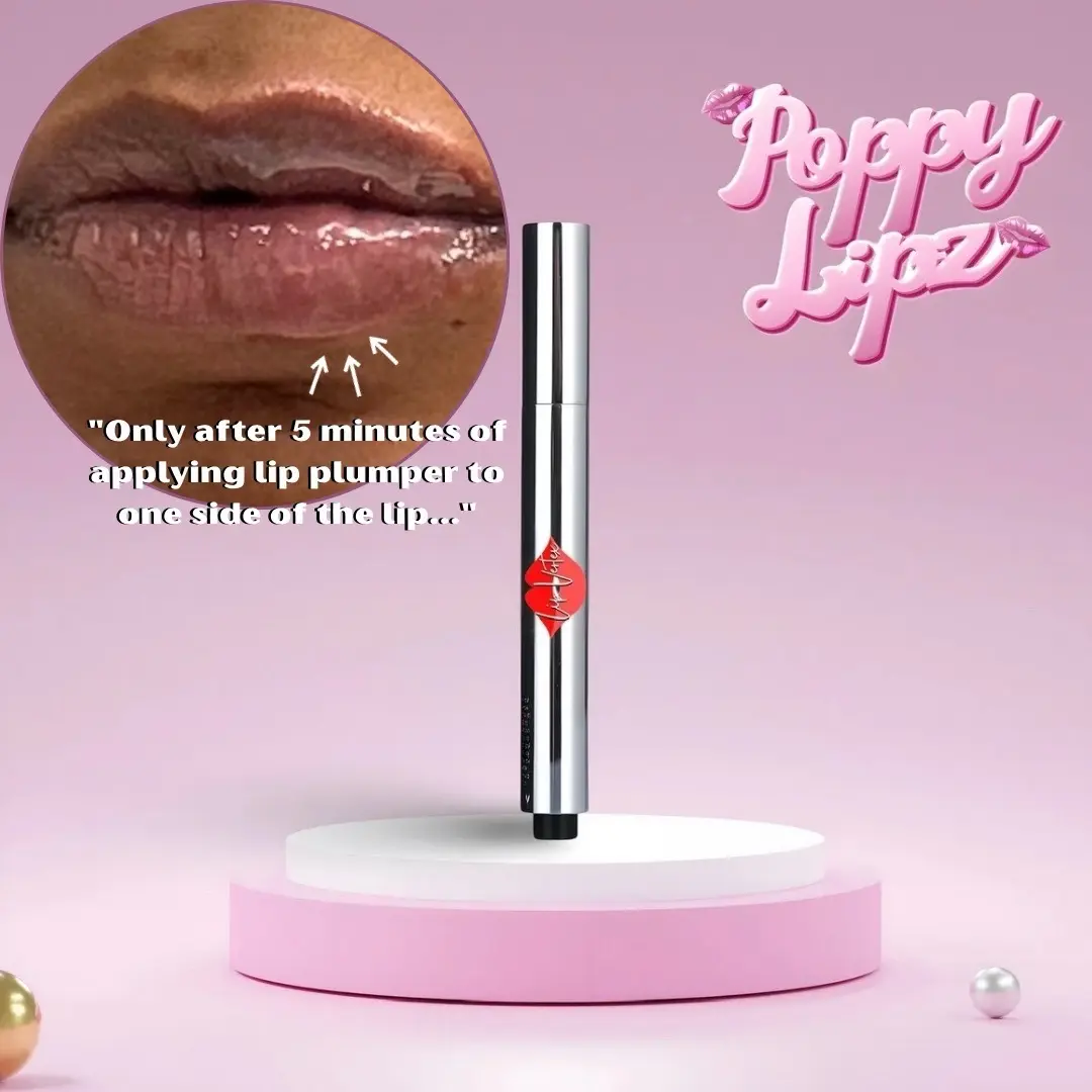 Poppy Lipz Lip Plumper Pen - Hydrating & Volumising - Hydrate, Gloss