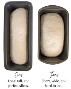 Carbon Steel Bread Baking Tray – 2 Pack Heavy Duty Bakeware Bakeware