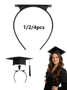 Graduation Cap Liner Headband Set, Commencement Headbands, Secure Fit Design for Women & Students, Essential Accessory for Stylish Hairstyles During Ceremonies