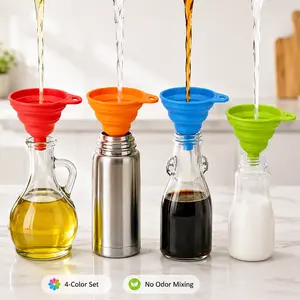4PCS Car Oil Change Filling Drip Pan, Portable Silicone Oil Change Drip Pan Quick Oil Change Solution
