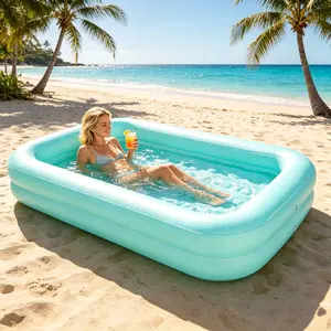 Thick Foldable Indoor/Outdoor Bed, Suitable for Camping, Guest Rooms, and Temporary Sleeping. Blue Starry Sky Design, Easy Setup & Portable Air Mattress