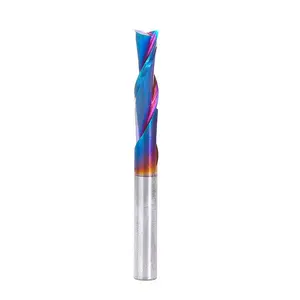 Amana Tool 46202-K-LH SC Spektra Extreme Tool Life Coated Spiral Plunge 2-1/2 Inch Long Left Hand Rotation, Down-Cut Router Bit