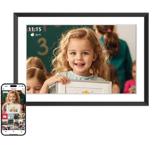 Digital Picture Frameo with 10 Inch 1280x800  IPS  Screen, WiFi Digital Photo Frame with Built-in 32GB Memory support 1TB, Auto-Rotate and Wall-Mountable, Remotely Send Photos/Videos via Frameo