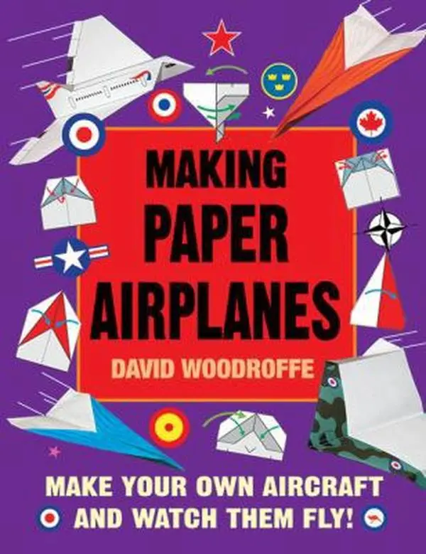 Used Hardcover Edition Book - Making Paper Airplanes: Make Your Own Aircraft and Watch Them Fly! by David Woodroffe, Skyhorse Publishing, Very Good Condition, 192pp, 2.04 lbs, English Literature Book