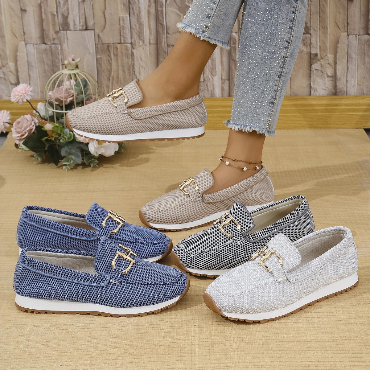 JointlyCreating Women's Loafer Shoes Comfortable Slip On Casual Flat Penny Flatform for Walking Driving Dressy Footwear for Girl