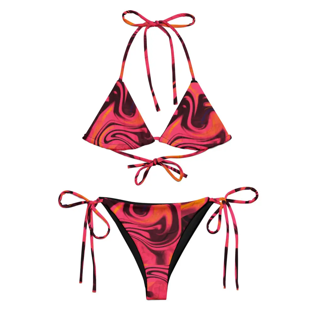 fuschia bikini