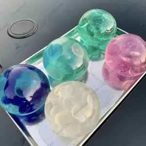 Jade Stress Ball Mochi Squishy Shapable Squeeze Ball ASMR Anti Stress Sensory Toys For Children and Adult антистресс