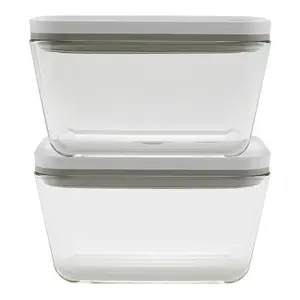 ZWILLING Fresh & Save 2-pc Vacuum Box Large Glass Container Set