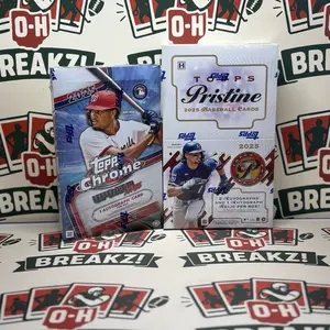 PYT Break #98 Baseball Hobby boxes!!! 1(x) 2025 Topps Pristine baseball hobby box & 1(x) 2025 Topps chrome update series hobby box! 2 hobby box mixer! Pick your team break #98!