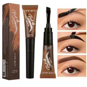 2-Pack Tattoo Brow Gel, Easy Removal, Waterproof Transfer-Proof, Long-Lasting Professional Brow Color, Women's Makeup Gift Set