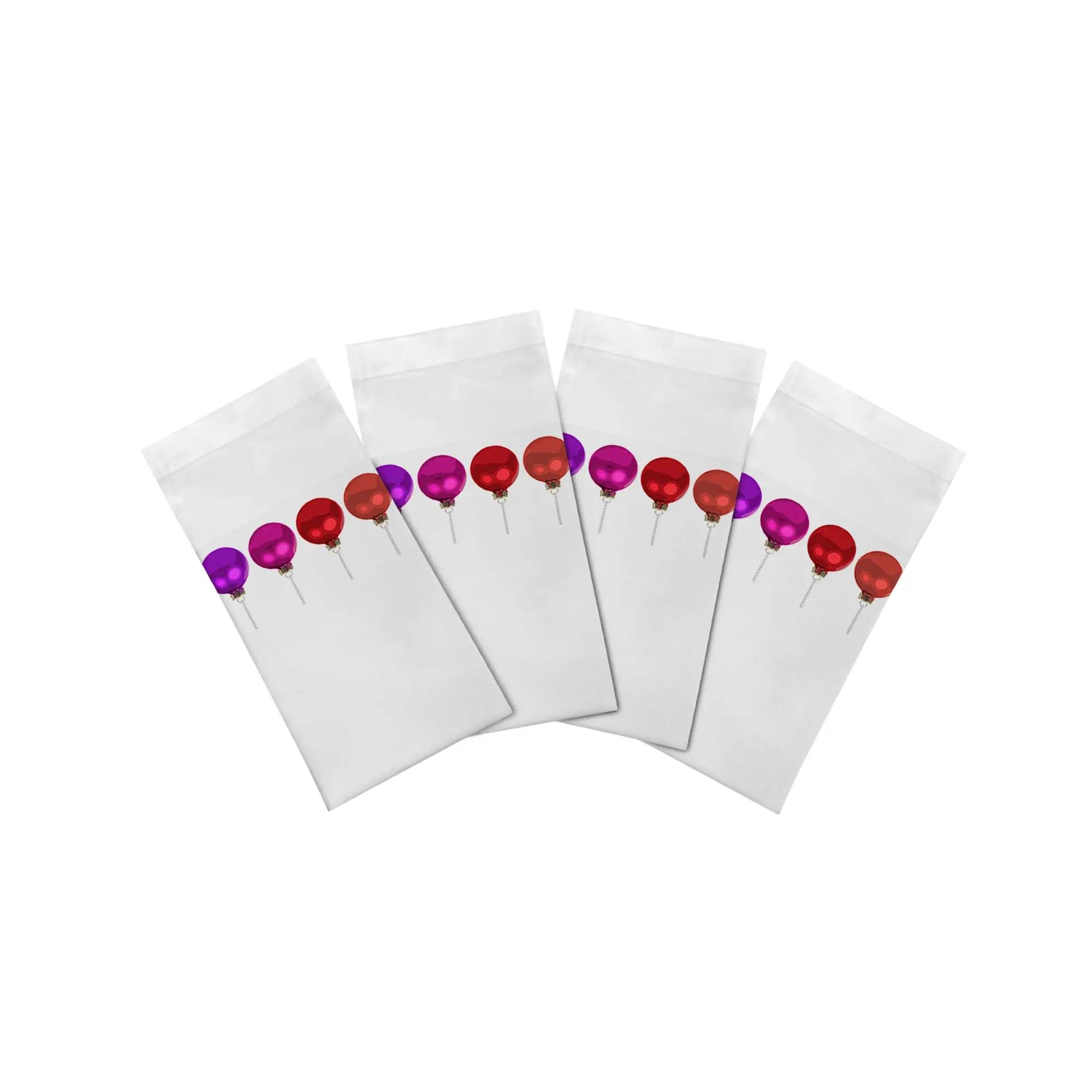 Merry Everything No Writing I Cotton Sateen Dinner Napkins