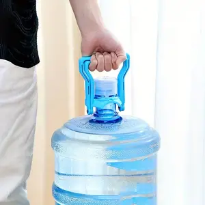 2 pieces of bucket-shaped water buckets with carrying rings, large capacity water handle, mineral spring pure water, adjustable height, suitable for household use, thickened design, easy to handle, Removable Bucket, Home Supplies, Bucket Set
