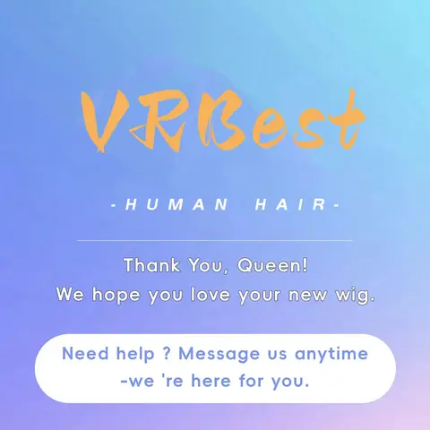 (vrbest)human hair sweet gift