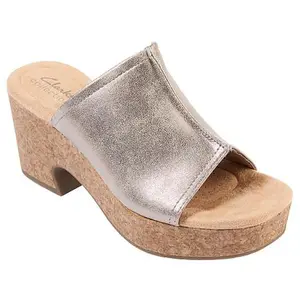 Clarks Collection Nerisa Vine Nubuck Wedge Sandal