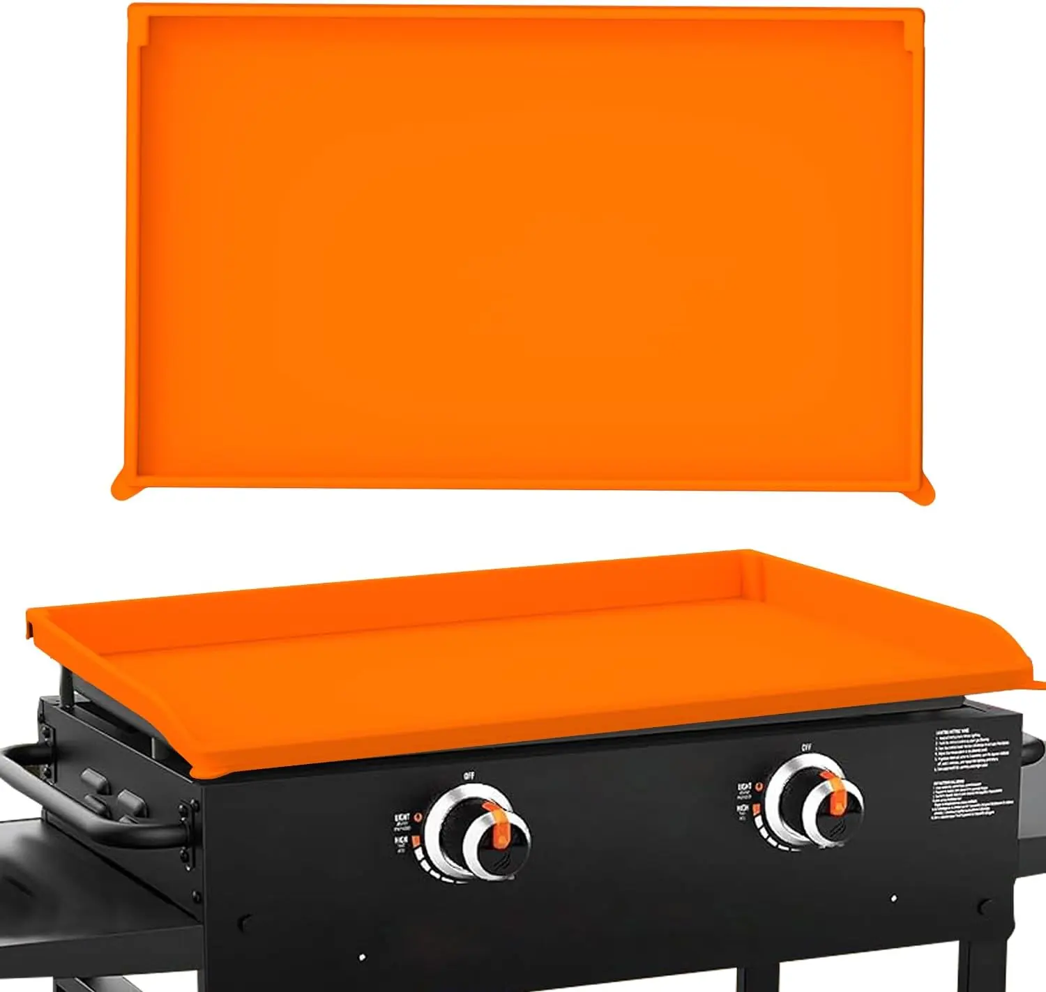 36" Silicone Griddle Mat for Blackstone 36 Inch Grill - Heavy Duty Rust-Resistant Food-Grade Surface & Full Edge Protection - Griddle Cover Compatible with Blackstone Omnivore