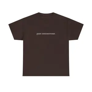 Pure Testosterone Tee | Gym Masculine Adrenaline Workout Shirt