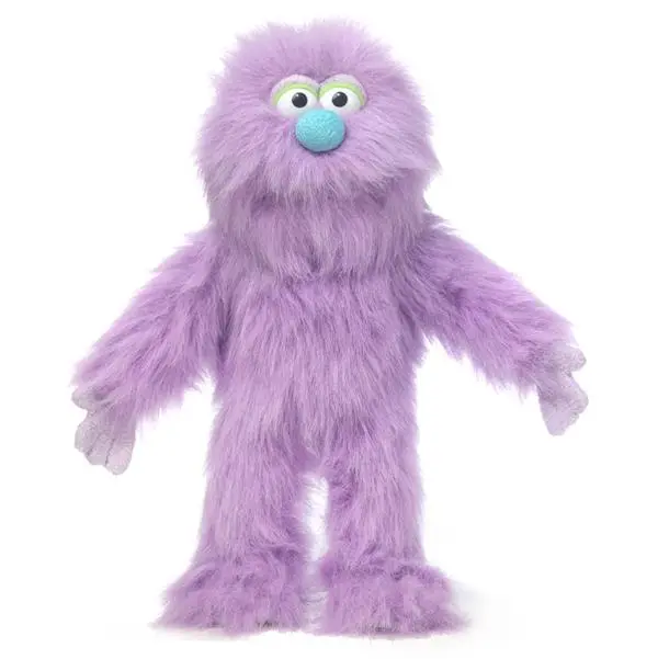 Monster Purple Hand Puppet (14") Monster Purple Hand Puppet (14")