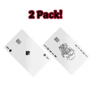 Joker & Ace of Spades - Credit Card Cover/Credit Card Skin  2 Pack
