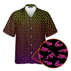 Skeleton Endless Love - Funny Golf Hawaiian Shirt