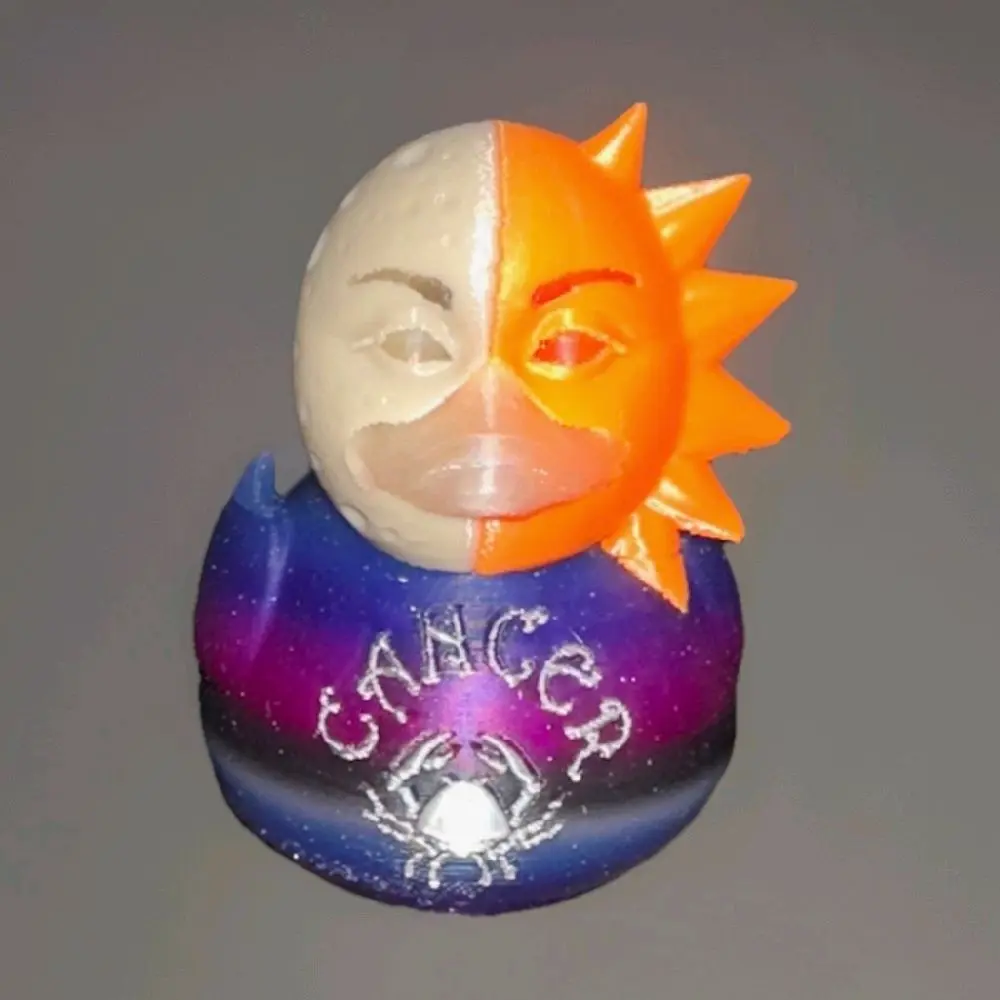 CANCER ZODIAC 3D PRINTED DUCK COLLECTIBLE