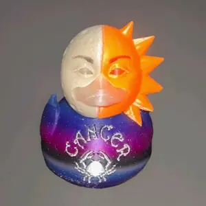 CANCER - ZODIAC 3D PRINTED DUCK COLLECTIBLE