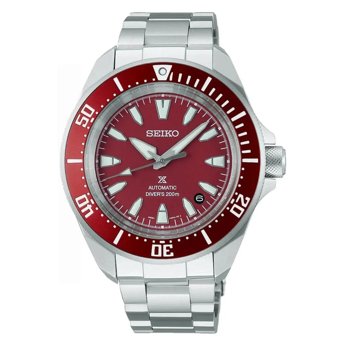 Seiko Prospex Automatic Diver 200m “Red Samurai” Reference: SRPL11 / 4R35 Automatic