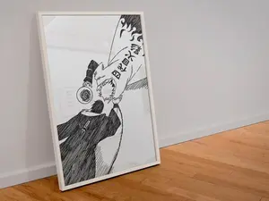 Minato Namikaze vs. Obito Uchiha | Naruto Shippuden | Rasengan Attack | Anime Lover Gift | Ninja Wall Art | Manga Poster | Anime Décor