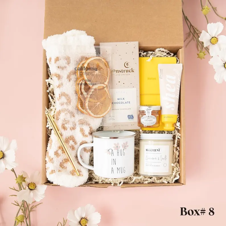Mental Health Self Care Package For Her, Care Package For Her, Friendship Gift, Self Care Box For Women, Christmas Gift
