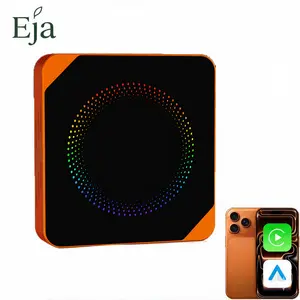 2026 New Ai Cube Pro Max 4-in-1 Wireless CarPlay Adapter | Watch Netflix & YouTube | Android Auto Ai Box with TF Card Slot, Plug & Play for Cars 2016+