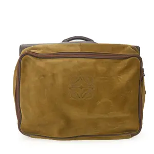 Pre-owned Loewe Calfskin Tote Bags Leather Business Bag Attache Case