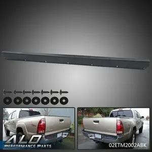 Tailgate Cover Molding Top Cap Protector Black Fit For 05-15 Toyota Tacoma