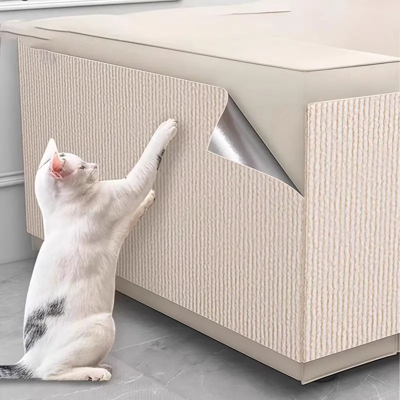 Cat Scratch Proof Sofa Protector Pad, Ultra Durable Invisible Cat Shield, Pet Furniture Cover, Anti-Scratch Couch Cushion