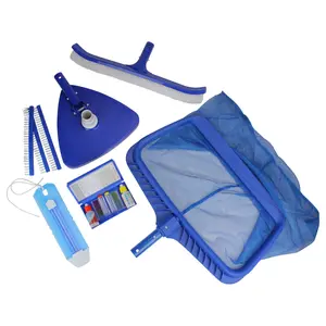 5-Piece Deluxe Pool Cleaning Maintenance and Te st Kit Set