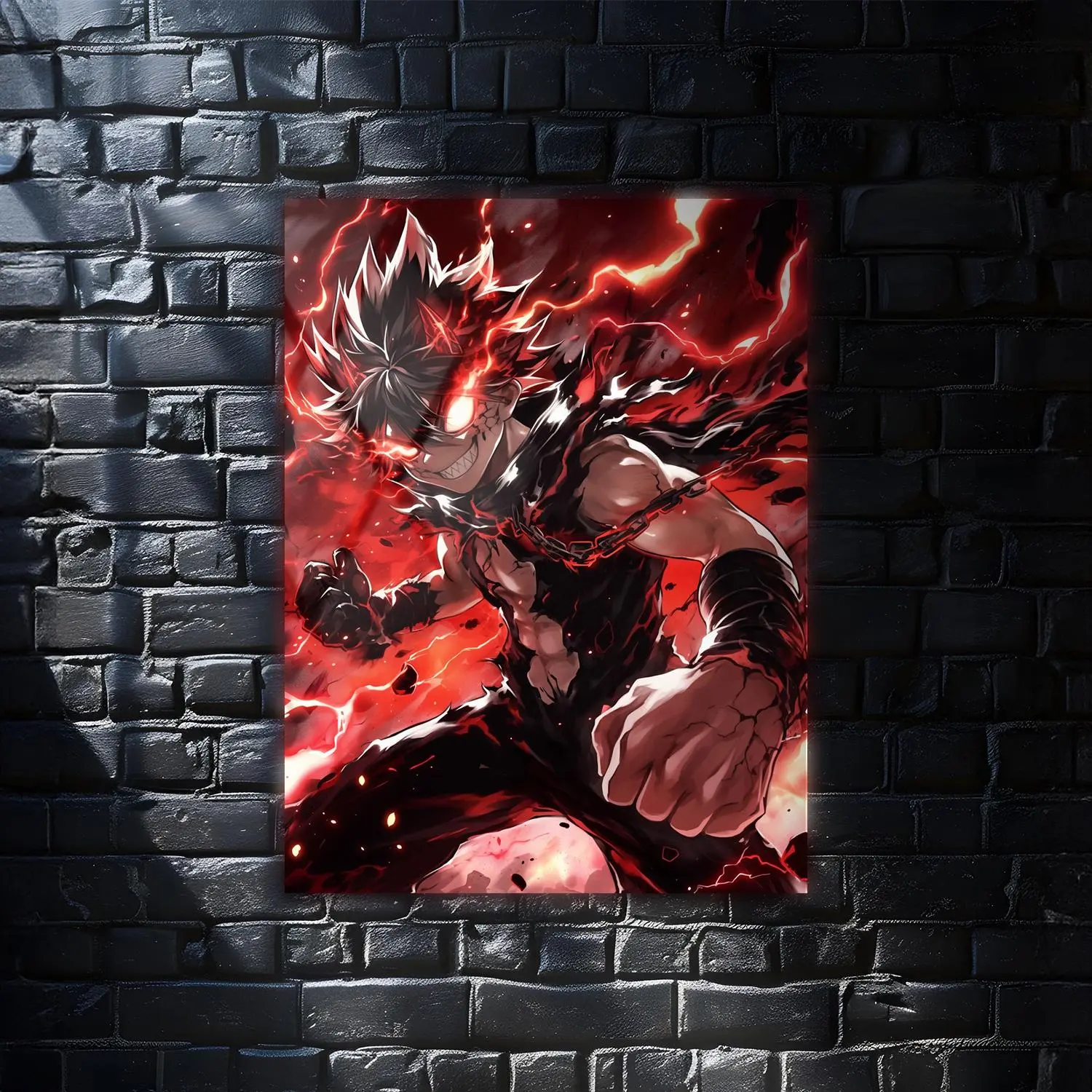 Bakugo My Hero Academia Anime Wall Art Poster, Modern Wall Art, Anime Gifts, Wall Decor