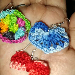 Crochet earrings