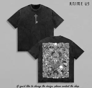 Attack On Titan "The Key" Vintage Washed Tee, Shingeki no Kyojin Eren Yeager Levi Ackerman Titan Anime Shirt,  Heavyweight Cotton Streetwear Graphic T-Shirt Gift For AOT Fans