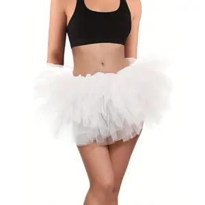 Tutus for Women Adult 5 Layered Tutu Tulle Skirts Costumes for Womens Tutu Skirts for Girls Teens Halloween Ballet