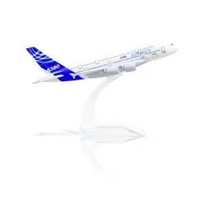 1/400 Airbus A380, metal, stand