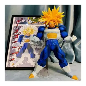 In Stock 25cm Anime Dragon Ball Z Super Trunks Action Figure PVC Super Saiyan Gotenk Figures Collection Model Toy For kids Gifts