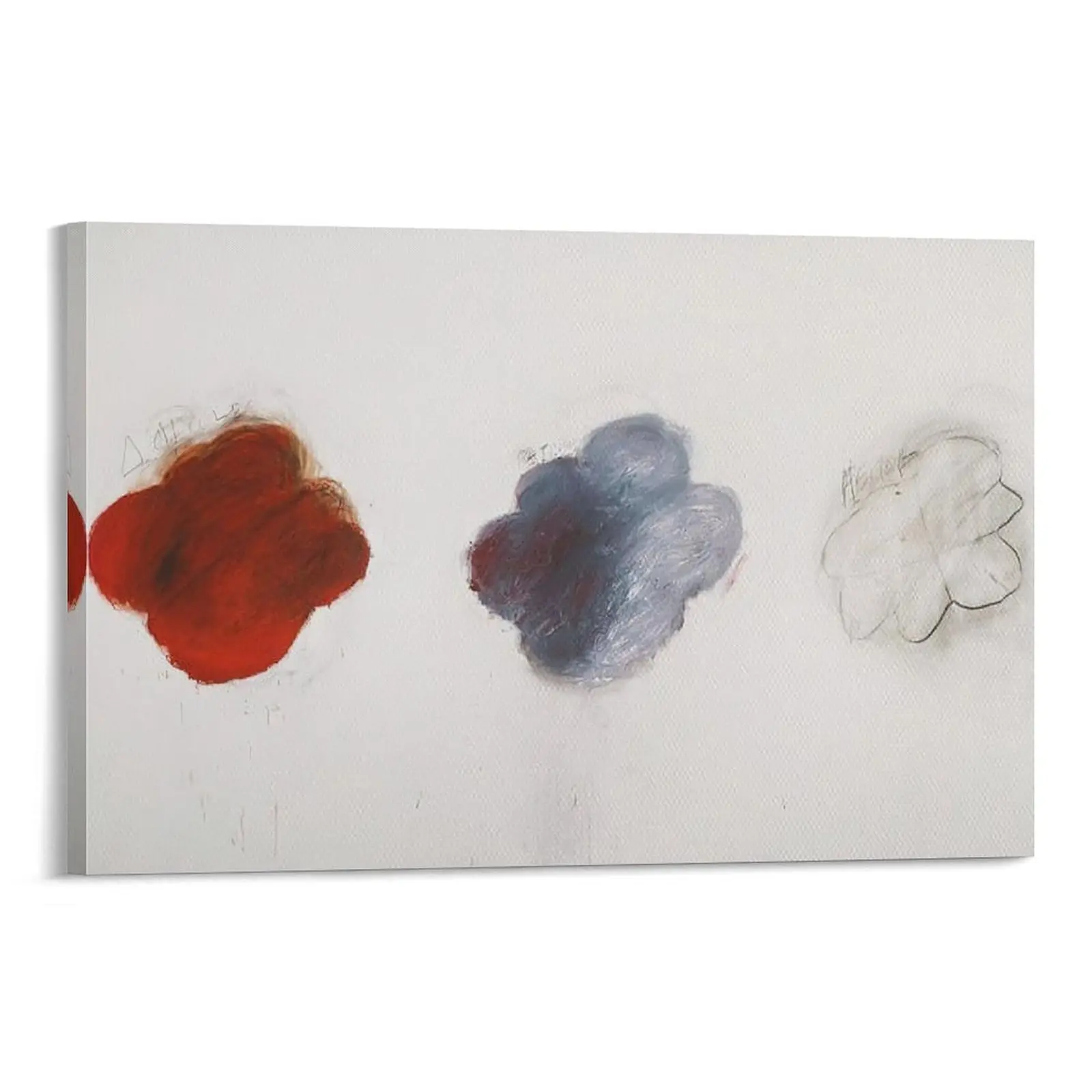 Cy Twombly's Patroclus And Hector Print, Canvas Wall Art for Living Room, Scroll Painting Poster, Home Decor, Twombly's Artwork. Poster Canvas Wall Art For Bedroom Decor Bar Office Room Decor Gift