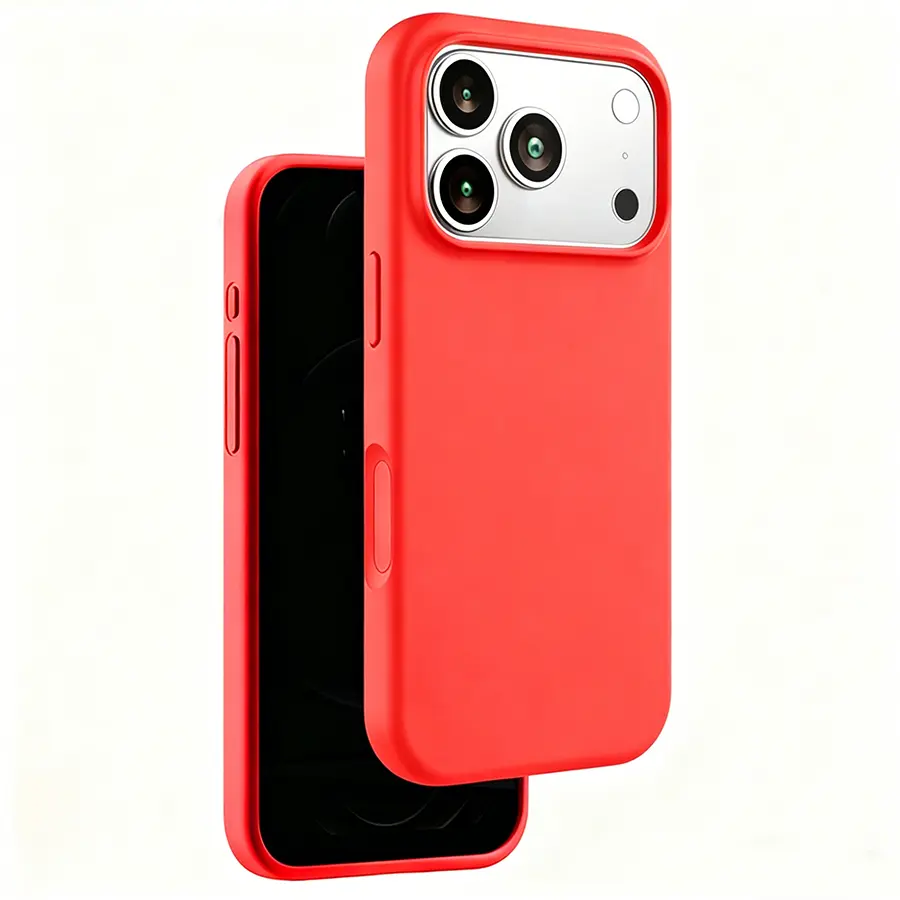 Compatible with iPhone 17 Pro Max/17/16/15/14/13 phone cases, liquid silicone protective cover, shockproof, ultra-thin design, scratch-resistant, oil-resistant, soft microfiber lining, dustproof, fingerprint-resistant, a perfect gift for friends—ideal for