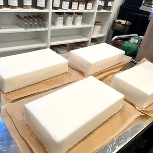 3lb Scented Coco Apricot Wax Slab for Zero Waste Stores