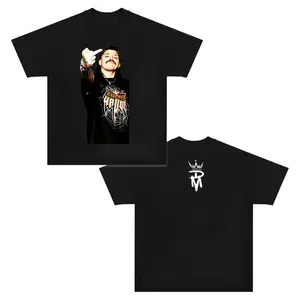 Dominik Mysterio T-Shirt |   WWE Graphic Tee Featuring Bold Design |   Black Unisex Streetwear for Wrestling Fans