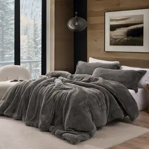 Get Under Me - Coma Inducer Oversized Comforter Set - Dark Night Gray