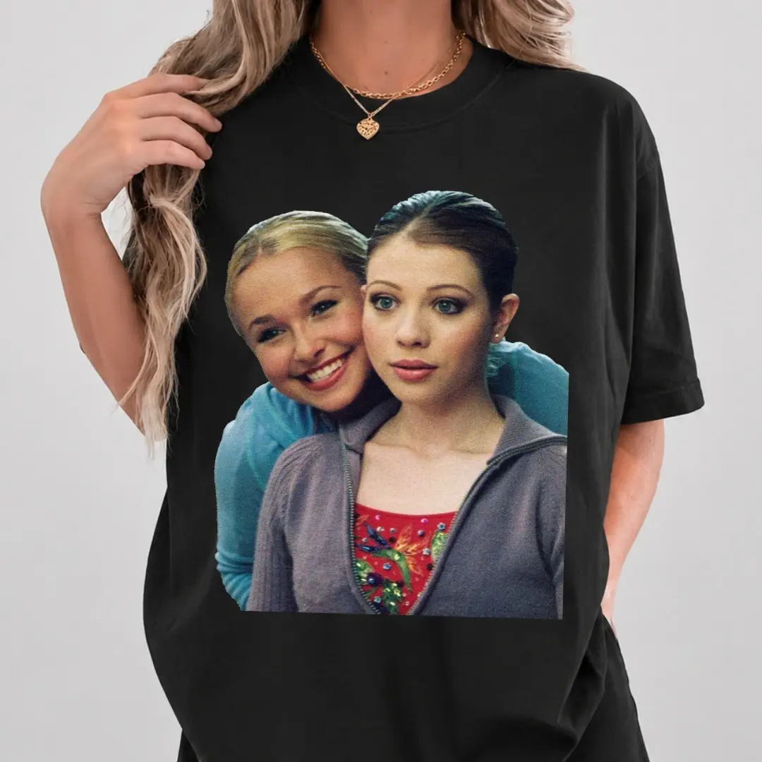 Ice Princess 2005  Hayden Panettiere and  Michelle Trachtenberg T-shirt