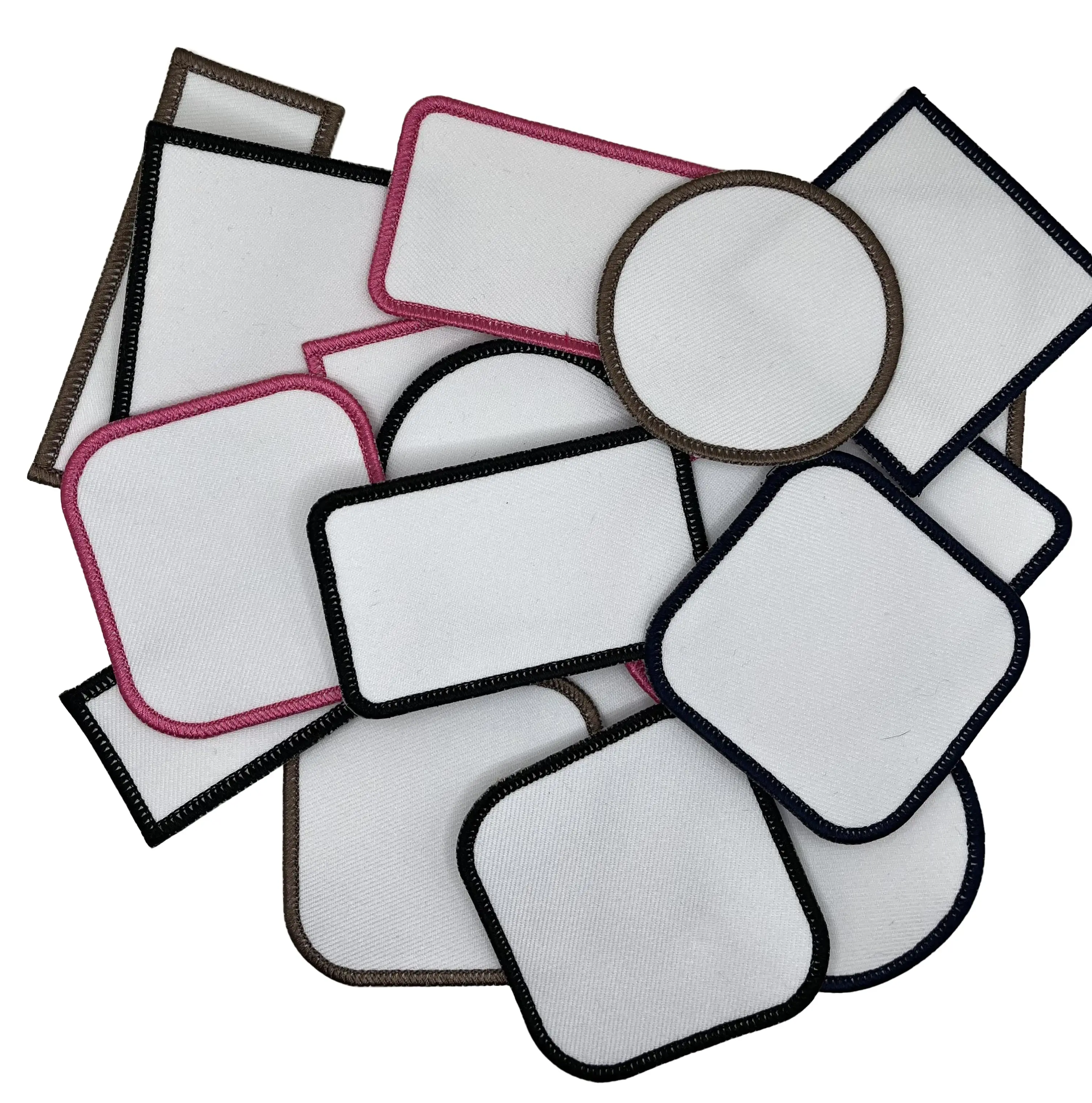 Iron On Patch Blanks for Sublimation (pack of 10) Iron On Patch Blanks for Sublimation (pack of 10)
