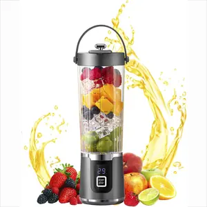200W Electric Juicer Cup Portable Small Juicer Blending Machine Fruit Machine Rechargeable Mixer Drink Maker