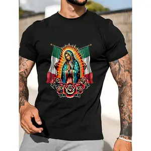 virgen de guadalupe mexican T-shirt