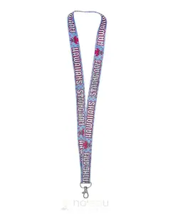 STRONGARM HAWAIIANS - SH Pink & Blue Kahili Lanyard