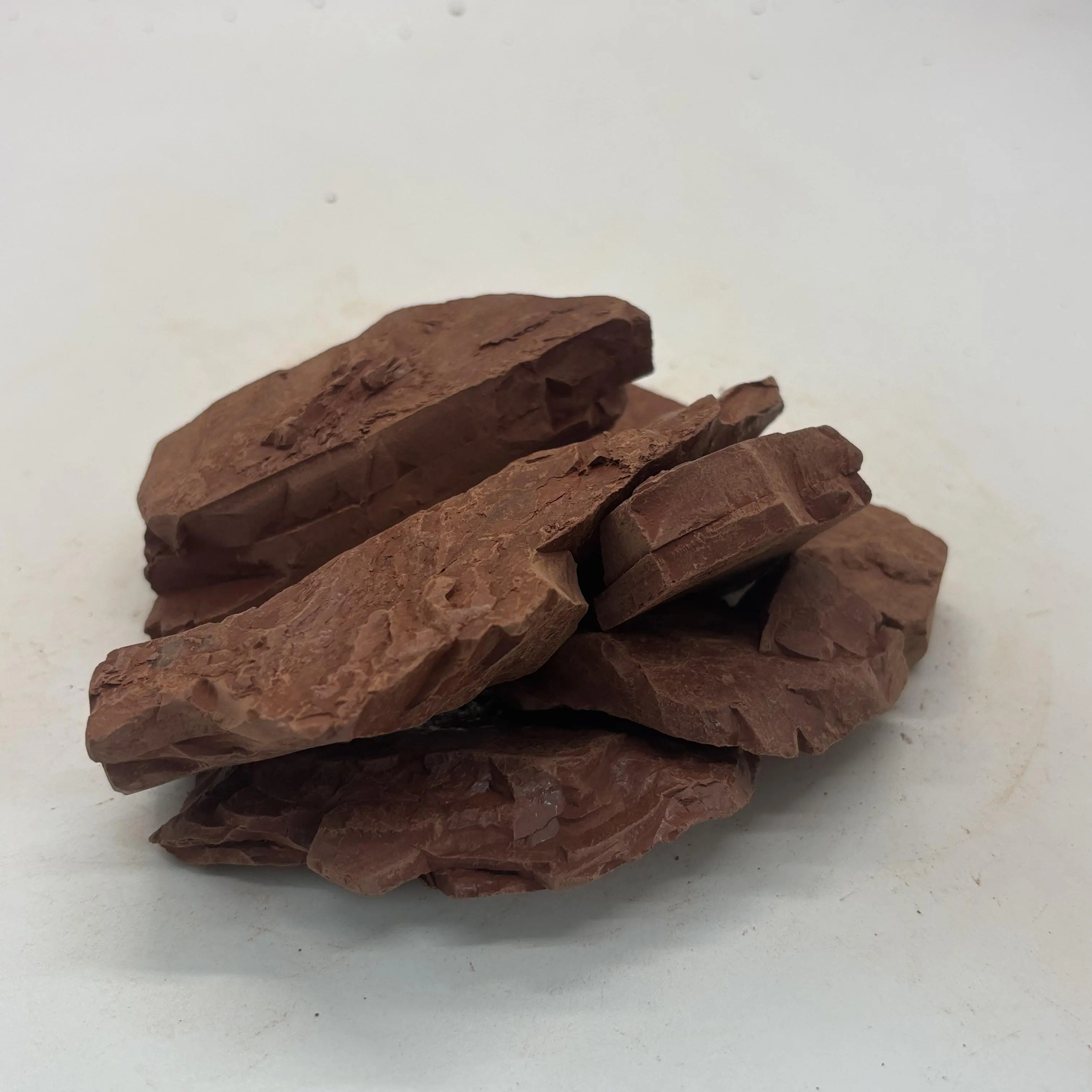 Narat Red Kaolin Clay Chunks - 100% Natural, Additive-Free, Cosmetic-Grade Raw Hard and Brittle Diy Clay, 200g/7oz Garden Soil Supplement for Home Improvement & Garden Supplies